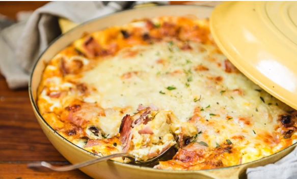 overnight ham and cheese strata recipe