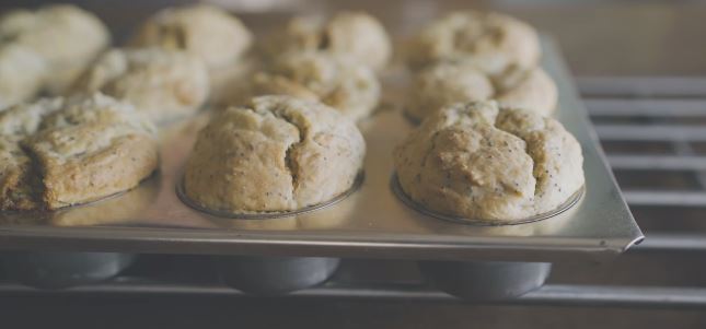 vegan lemon-poppy seed muffins recipe