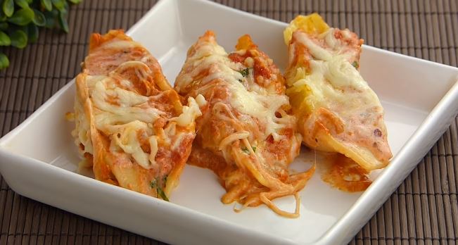 chicken stuffed pasta recipe