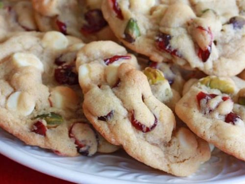 cranberry white chocolate pudding cookies recipe
