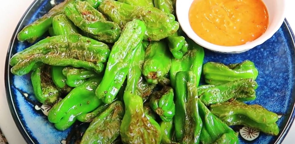 blistered shishito peppers recipe
