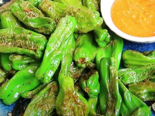 blistered shishito peppers recipe