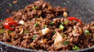 ground mongolian beef recipe