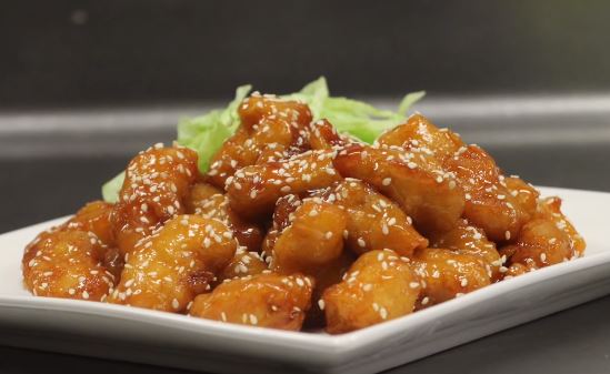 honey sesame chicken breast (panda express copycat) recipe