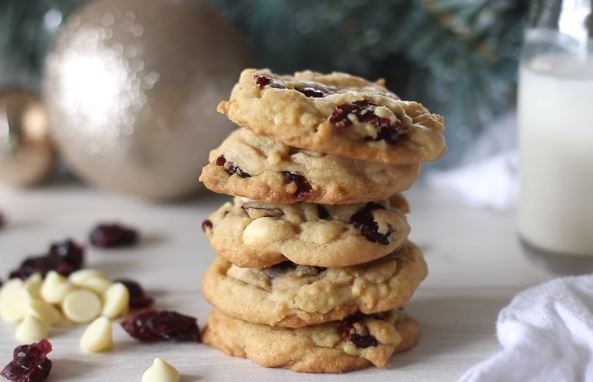 simple cranberry cookies recipe