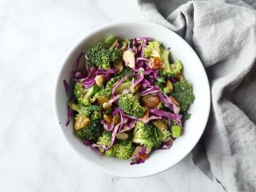 rainbow broccoli salad recipe