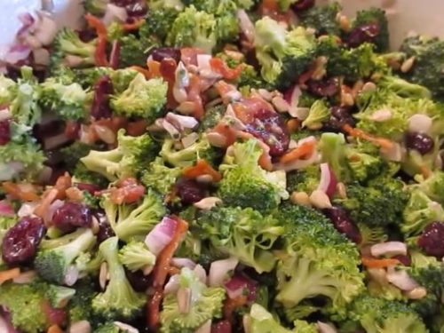 broccoli raisin salad recipe