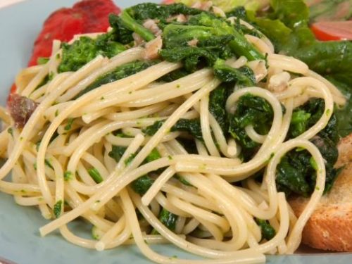 linguine pasta with broccoli rabe recipe