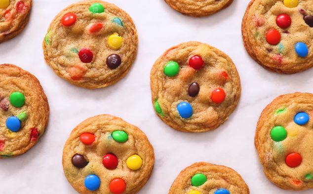 m&m cookies recipe