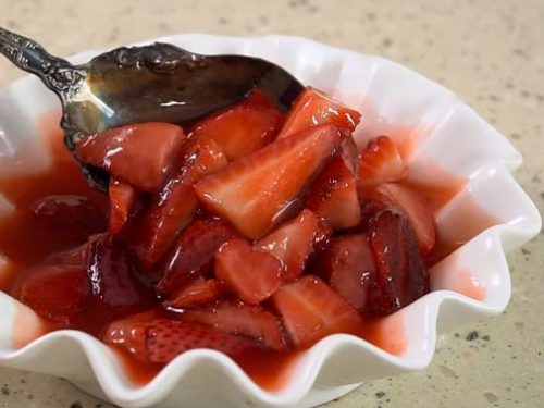 strawberry topping recipe