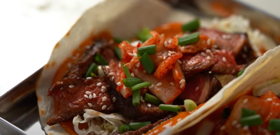 korean bulgogi barbecue beef tacos recipe