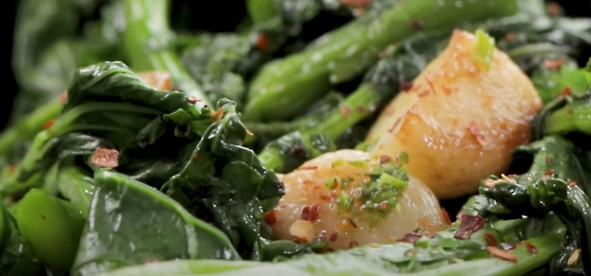 Roasted Broccoli Rabe with Garlic Recipe