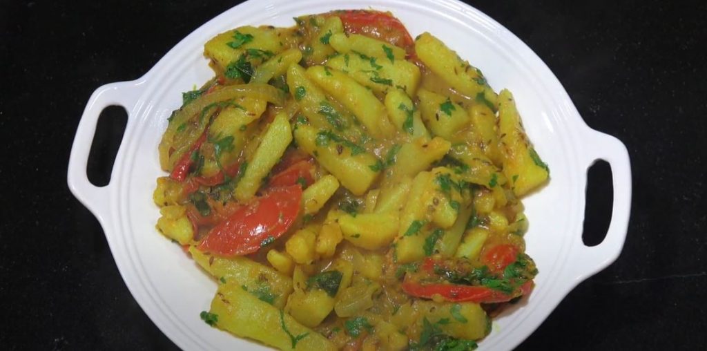 curried cumin potatoes recipe