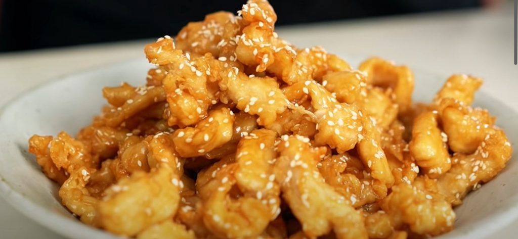 lighter orange chicken recipe