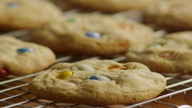 giant chewy m&m cookies recipe