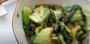 stir fry sesame ginger bok choy recipe