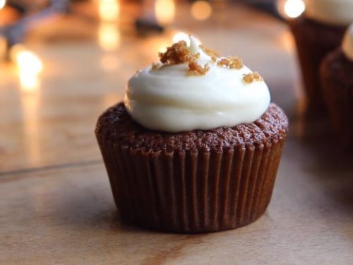 ginger bread cupcakes with cheese frosting recipe