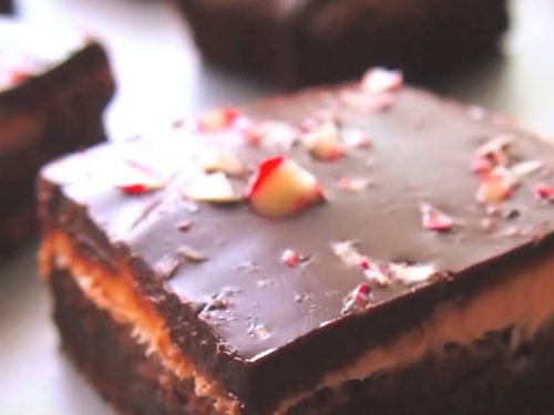chocolate ganache mint brownies recipe