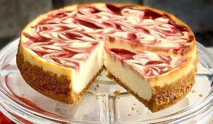 skinny raspberry swirl cheesecake recipe