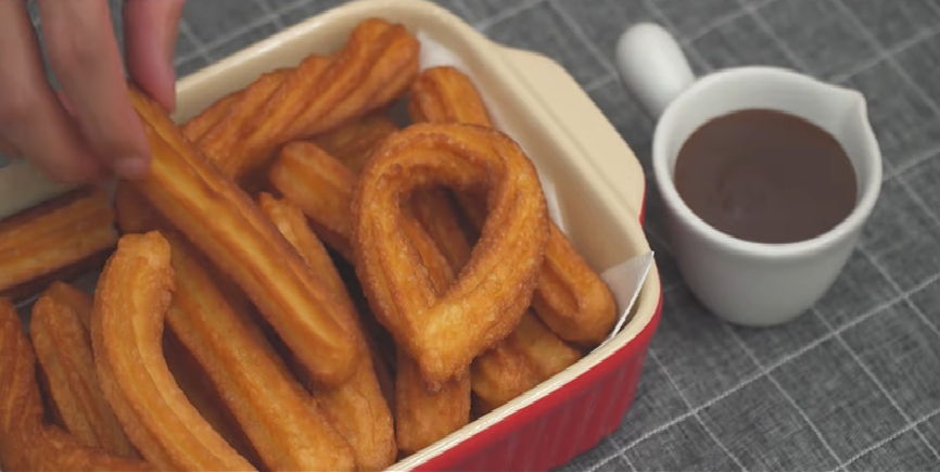 afternoon tea churros recipe