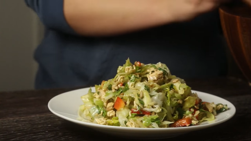 asian ramen chicken salad recipe