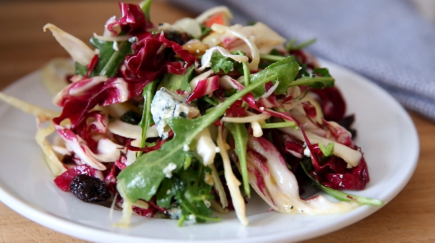 autumn salad with pears and gorgonzola recipe