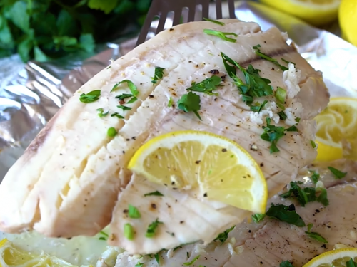 baked and poached tilapia recipe