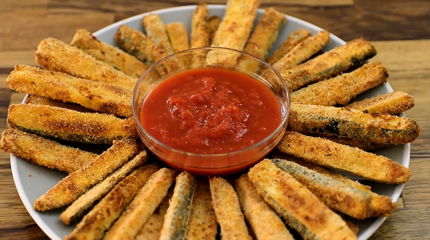 baked zucchini sticks recipe