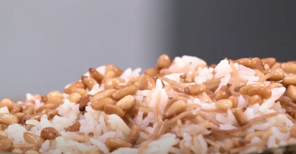 Basmati Rice with Toasted Pine Nuts Recipe