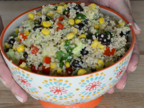 black bean quinoa salad recipe