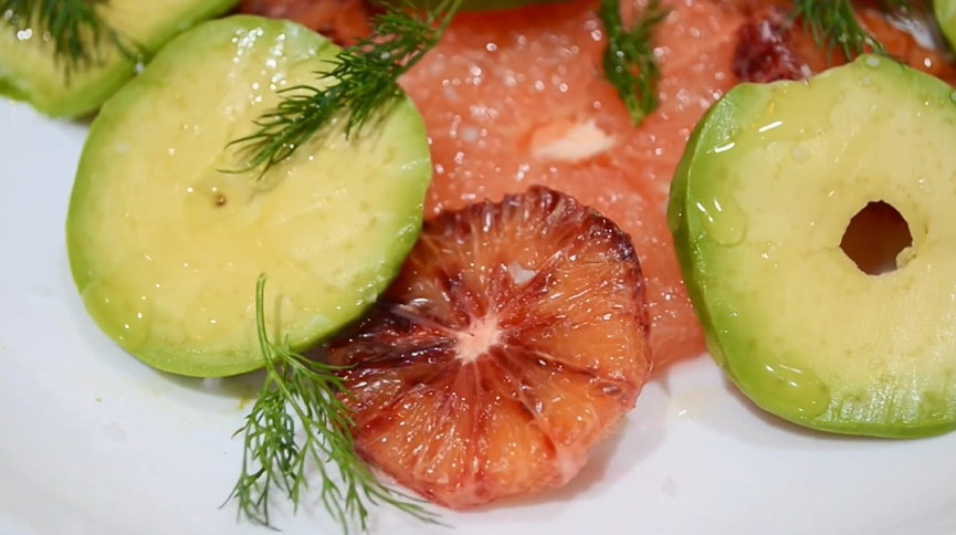 blood orange and avocado salad recipe