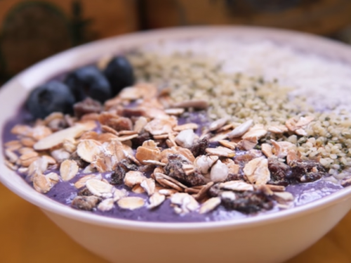 blueberry smoothie bowl recipe