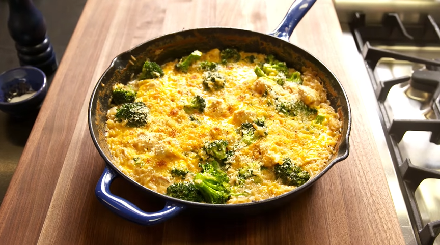 broccoli rice casserole with turkey recipe