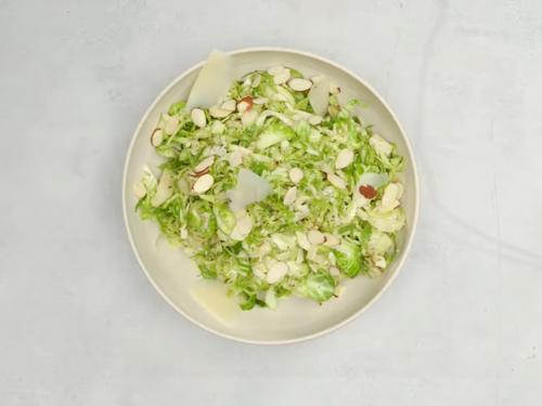 brussels sprouts salad with almonds recipe
