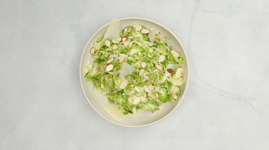 brussels sprouts salad with almonds recipe