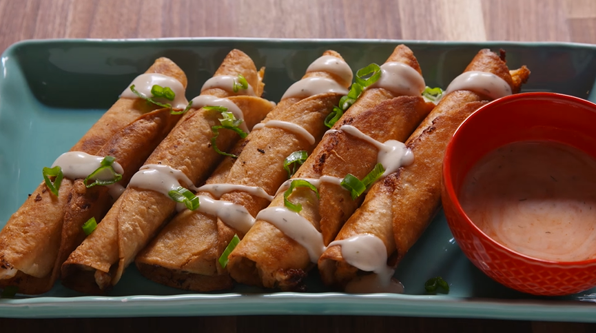 buffalo chicken taquitos recipe