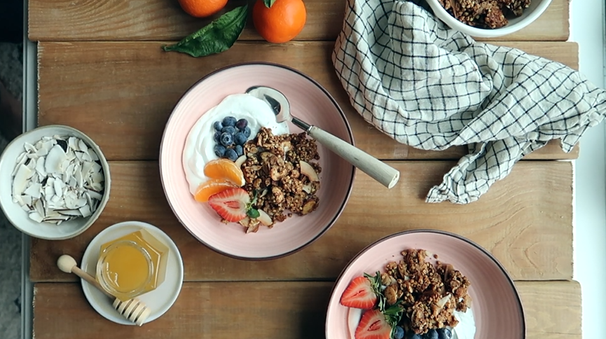 chai-spiced granola recipe