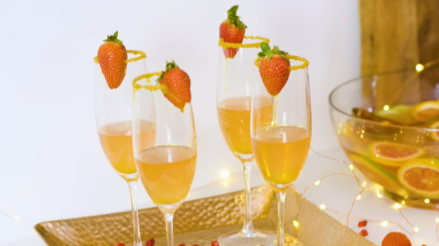 champagne punch with berries recipe