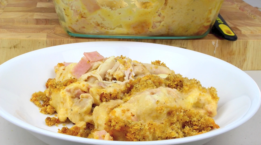 chicken cordon bleu casserole recipe