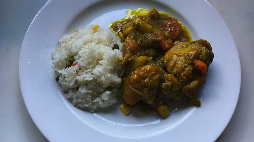 chicken curry with sweet potato recipe