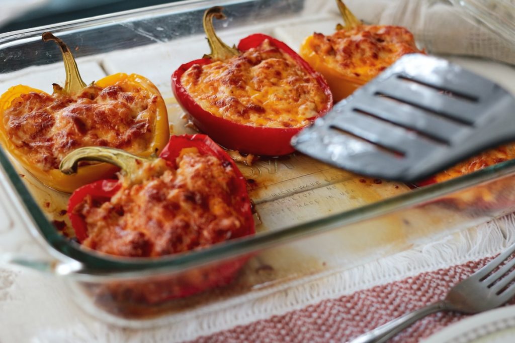 chicken fajita stuffed peppers recipe