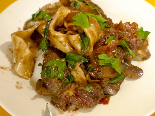 chicken livers with caramelized onions and madeira recipe