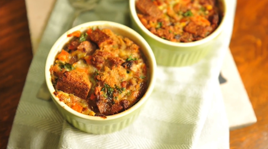 chicken sausage and herb stuffing recipe