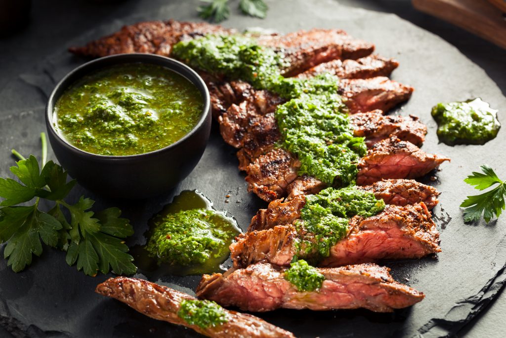 chimichurri steaks recipe