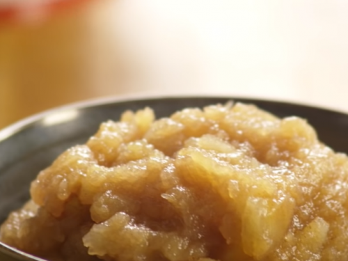 chunky homemade applesauce recipe