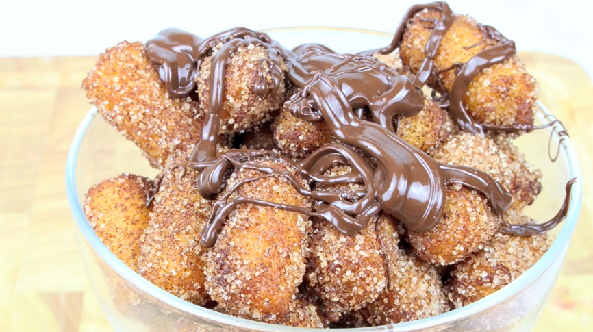 churro bites recipe