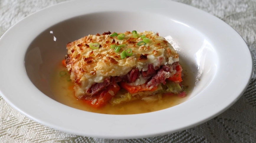 corned beef and cabbage casserole recipe