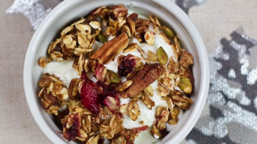 cranberry pumpkin seed granola recipe