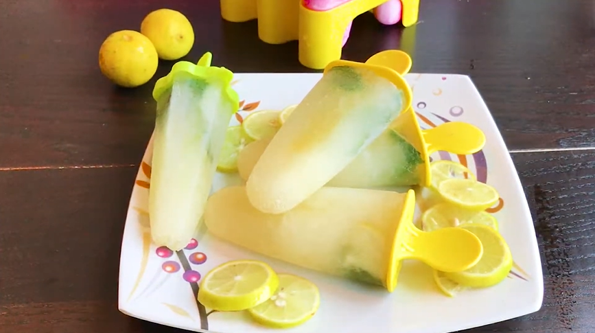 creamy lemonade ice pops recipe