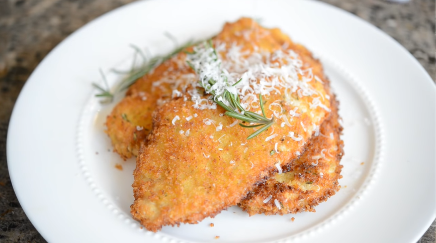 crispy baked parmesan chicken recipe